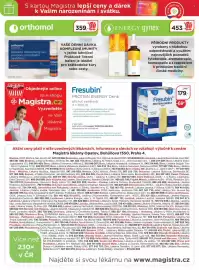 Magistra lékárny leták Strana 8: Energy gynex €453,00, Fresubin Protein Energy Drink příchutí vanilková €179,00
