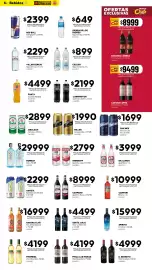 Catálogo Diarco Página 6: Villavicencio agua sin gas €2.299,00, Grolsch cerveza €2.899,00
