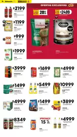 Catálogo Diarco Página 8: Toddy cacao €1.499,00, Cabralés cápsula de café €4.999,00