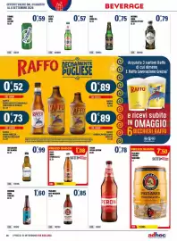Volantino Adhoc Pagina 26: Paulaner Weissbier €0,85, Faxe birra 10% €0,75