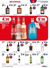 Volantino Adhoc Pagina 29: J&B Rare Old Blended Scotch Whisky €8,90, Sambuca €3,90