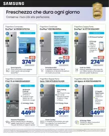 Volantino FreeShop Pagina 10: Frigorifero Combinato EcoFlex® RB33B610ESA €299,50