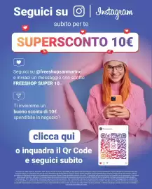 Volantino FreeShop Pagina 2: Buono sconto €10,00
