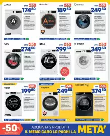Volantino FreeShop Pagina 3: Lavatrice Hotpoint HB83CARE IT €189,50, Electrolux Lavatrice EW6FZBG215 €249,50