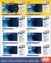 Volantino FreeShop Pagina 6: Hisense SMART TV 65A69S €249,50, Samsung TV OLED 55" €549,50