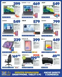 Volantino FreeShop Pagina 8: Acer Notebook AL15-54P-52F5 U5 €549,00, Lenovo Ideapad Slim 3 C3 €469,00