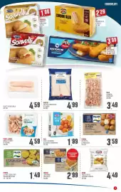 Volantino Maxipiù Pagina 9: Frosta polpette di merluzzo €3,59, Vici Chele di surimi al gusto di granchio €1,99