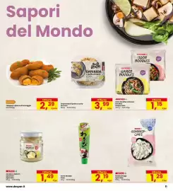Volantino Eurospar Pagina 11: Udon Noodles o Ramen Noodles Despar Asia €1,15, Nuvole Drago Spar Asia €1,29