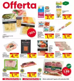 Volantino Eurospar Pagina 14: Pasta fresca ripiena assortita Despar Premium, Pasta Sfoglia rettangolare Despar €1,29