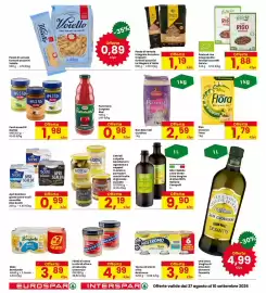 Volantino Eurospar Pagina 20: Riso Basmati Curtiriso €2,59, Riso Classico Flora €1,79
