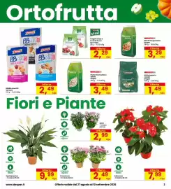 Volantino Eurospar Pagina 3: Crisantemo €2,49, BB Mix assortiti Ventura €2,49