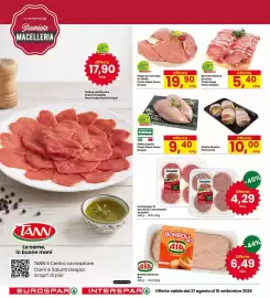 Volantino Eurospar Pagina 4: Polpa per tonnato di vitello Passo Dopo Passo Despar €19,90