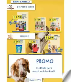 Volantino Magika Shop Pagina 10: Bocconcini Miglior Cane €1,50, Setapet spray calmante per cani €1,99