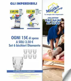 Volantino Magika Shop Pagina 12: Vileda stendino brezza estensibile €31,90, Vileda stendino Infinity estensibile €49,90