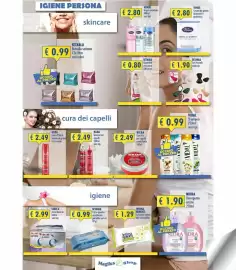 Volantino Magika Shop Pagina 2: Bilba lacca €2,49, Vidal Shampoo €0,99