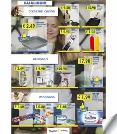 Volantino Magika Shop Pagina 6: Pedrini set coltelli manico in gomma €7,90, Scottex tovaglioli monovel €1,99