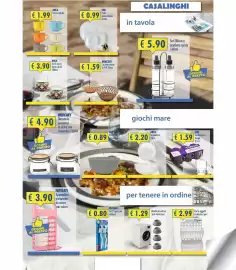 Volantino Magika Shop Pagina 7: Piedini lavatrice anti vibrazioni €1,29, Set 2 spazzole milleusi €0,80