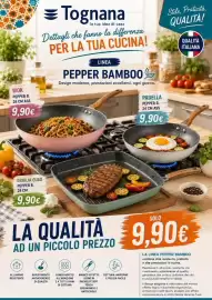 Volantino A Casa Mia Pagina 12: Wok Pepper B. €9,90, Padella Pepper B. €9,90