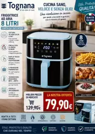 Volantino A Casa Mia Pagina 13: Friggitrice ad aria 8 litri Tognana €79,90