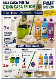 Volantino A Casa Mia Pagina 15: Fiocco mop €0,59, Guanti nitrile Italnitril €2,99