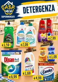 Volantino A Casa Mia Pagina 9: Spuma di Sciampagna Lavatrice €2,09, Dixan 4in1 Discs Classico €6,99