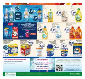Volantino Acqua & Sapone Pagina 20: Spuma di sciampagna €7,99, Omino Bianco Detersivo Lavatrice €9,99
