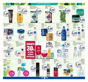 Volantino Acqua & Sapone Pagina 6: Geomar Thalasso Scrub €9,50, NIVEA Crema Corpo Fluida €5,49