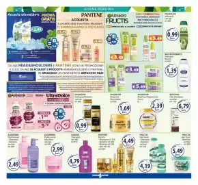 Volantino Acqua & Sapone Pagina 7: Palmolive Shampoo €0,99, Pantene Miracle €4,49
