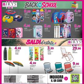 Volantino Irys Pagina 8: Borraccia in alluminio vari personaggi €3,99, Disney Set cancelleria €0,89
