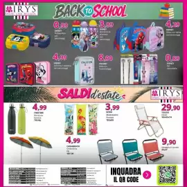 Volantino Irys Pagina 8: Borraccia in alluminio vari personaggi €3,99, Disney Set cancelleria €0,89