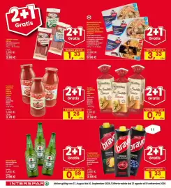 Volantino Interspar Pagina 12: Tyrolini assortiti Handl Tyrol €1,33, Fruchtnektar Bravo Premium €1,33