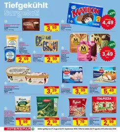 Volantino Interspar Pagina 16: Pizzoli We Love Croccanti €1,79, Spinaci Primavera Findus €2,99