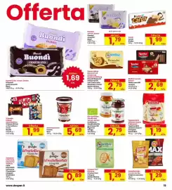 Volantino Interspar Pagina 19: Buondi Bauli €1,69, Fagolosi Mini Classici Snacks €1,19
