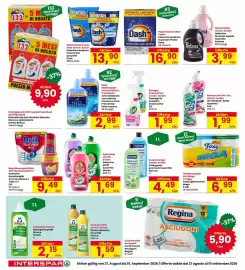 Volantino Interspar Pagina 26: Felce Azzurra Pura Freschezza €2,99, Detersivo piatti assortito Nelson €1,69