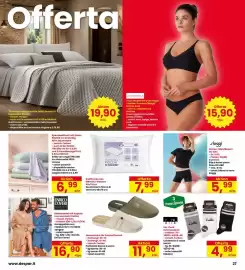 Volantino Interspar Pagina 27: Guanciale in fiocco di memory €7,99, Pantofola donna o uomo €11,90