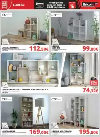 Volantino Brico Io Pagina 3: Libreria Piramide CTF €112,50, Libreria Cubo 3x3 CTF €99,00