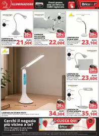 Volantino Brico Io Pagina 9: Lampada da lettura Hegel €23,60, Lampada da studio Patty €34,30