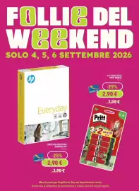 Volantino Regina Pagina 3: Carta per fotocopie Everyday HP €2,90, Pritt €11,90