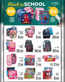 Volantino La Mimosa Supermercati Pagina 12: Set porta merenda + boraccia €8,90, Zaino Asilo 3D €8,99