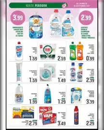Volantino La Mimosa Supermercati Pagina 15: Liquido o spray Viakal €2,39, Piatti piani compostabili Casa Bella €1,49