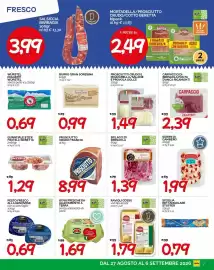 Volantino Hardis Pagina 7: Sfilacci di Bresaola €1,39, Prosciutto Crudo Stagionato €8,99