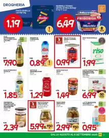 Volantino Hardis Pagina 9: Pelati in salsa densa Ladoria €0,99, Passata di pomodoro Jolly Colombani €0,89