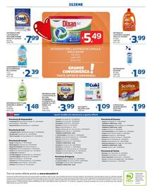 Volantino Ok Market Pagina 8: Detergente Quasar €1,89, Ammorbidente spuma di sciampagna €2,39