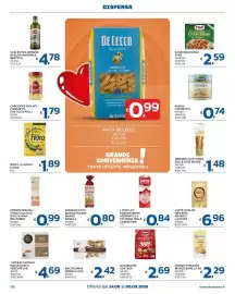 Volantino Ok Market Pagina 6: Riso il classico Flora €1,89, Quadratini Loacker €2,69