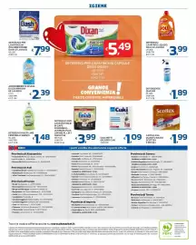 Volantino Ok Market Pagina 8: Detergente Quasar €1,89, Ammorbidente spuma di sciampagna €2,39