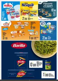 Volantino Euroesse Pagina 13: Nesquik Snack €2,09, Nestlé LC1 da bere €2,99