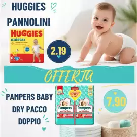 Volantino Ferdico settimana 34 Pagina 6: Pampers Baby Dry Pacco Doppio €7,90