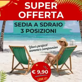 Volantino Ferdico settimana 34 Pagina 8: Sedia a sdraio 3 posizioni €9,90
