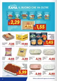 Volantino Vivo Supermercati Pagina 12: Chicche di patate Voltan €0,66, Gnocchi di patata Delizie €2,59