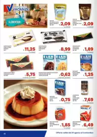 Volantino Vivo Supermercati Pagina 26: Mousse cioccolato Elah €0,75, Dolcificante Misura €1,85